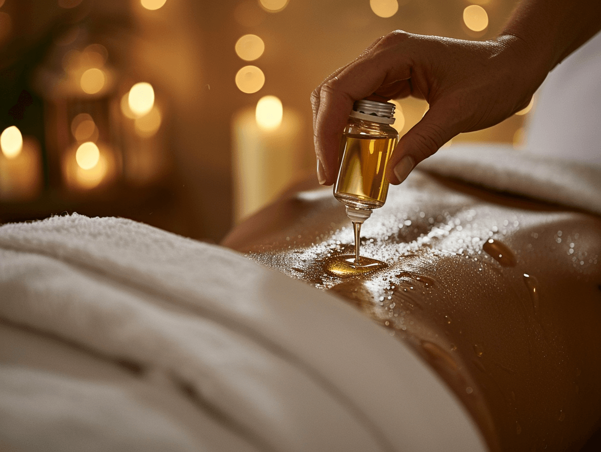 Aroma massage therapy at Smile Well Coquitlam