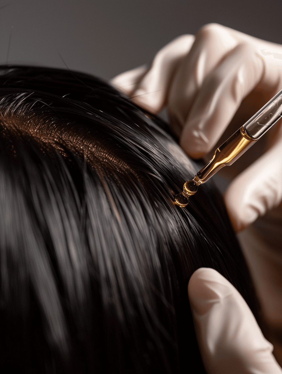 Hair vitamin therapy at Smile Well Coquitlam