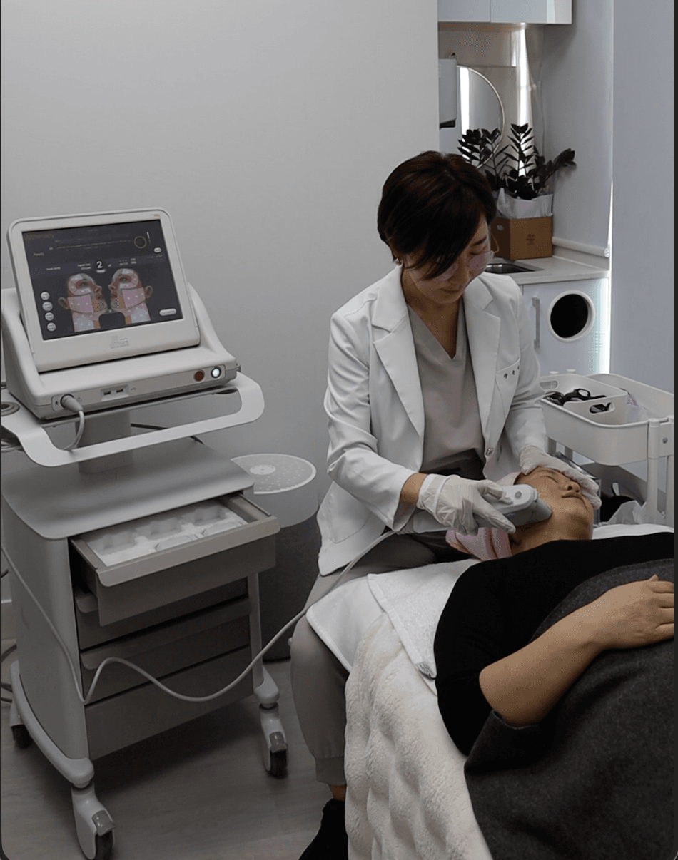 Ultherapy non-surgical lifting at Smile Well Coquitlam