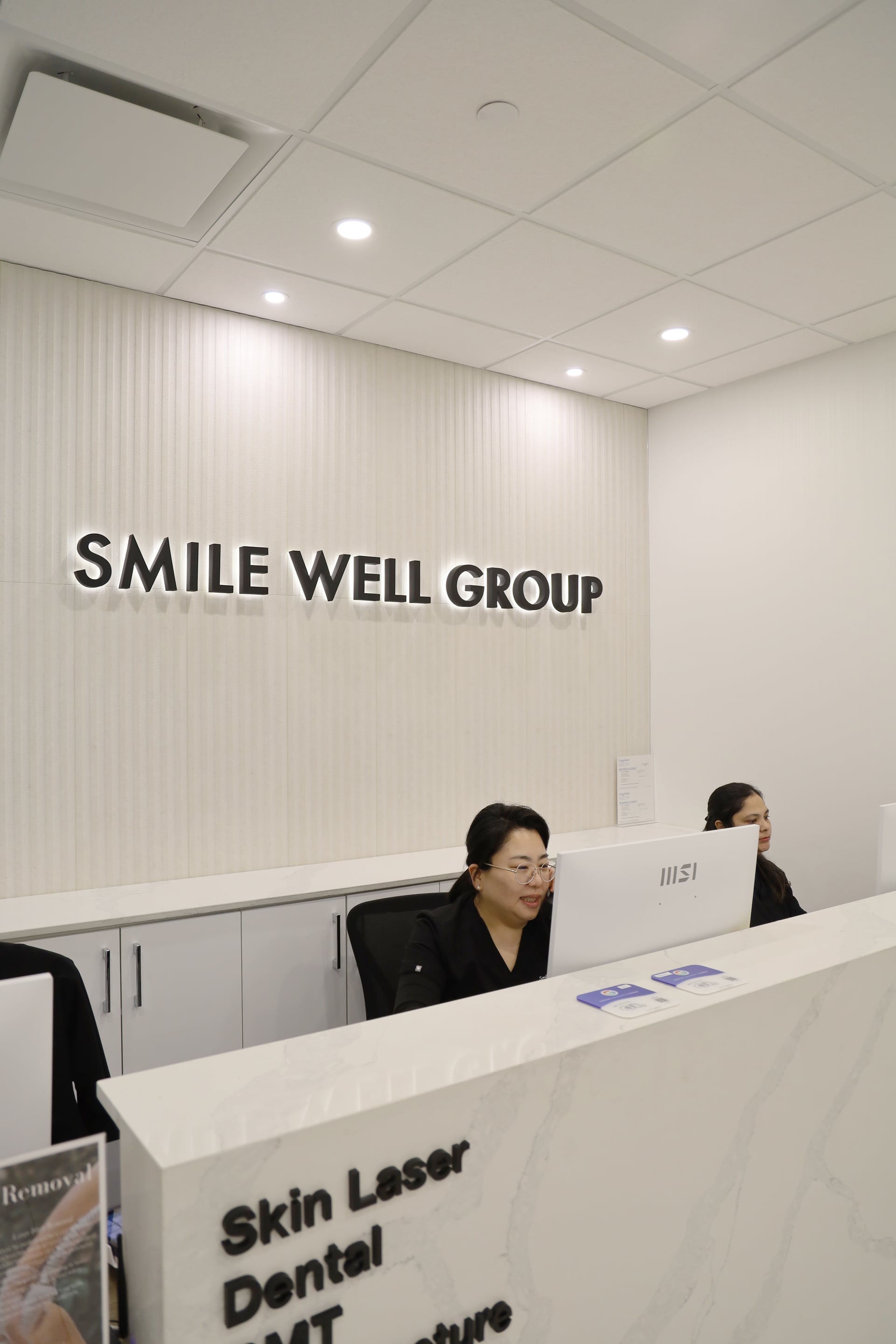 밴쿠버 스마일웰메디컬스파 리셉션